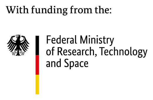With funding from the Federal Ministry of Research, Technology and Space