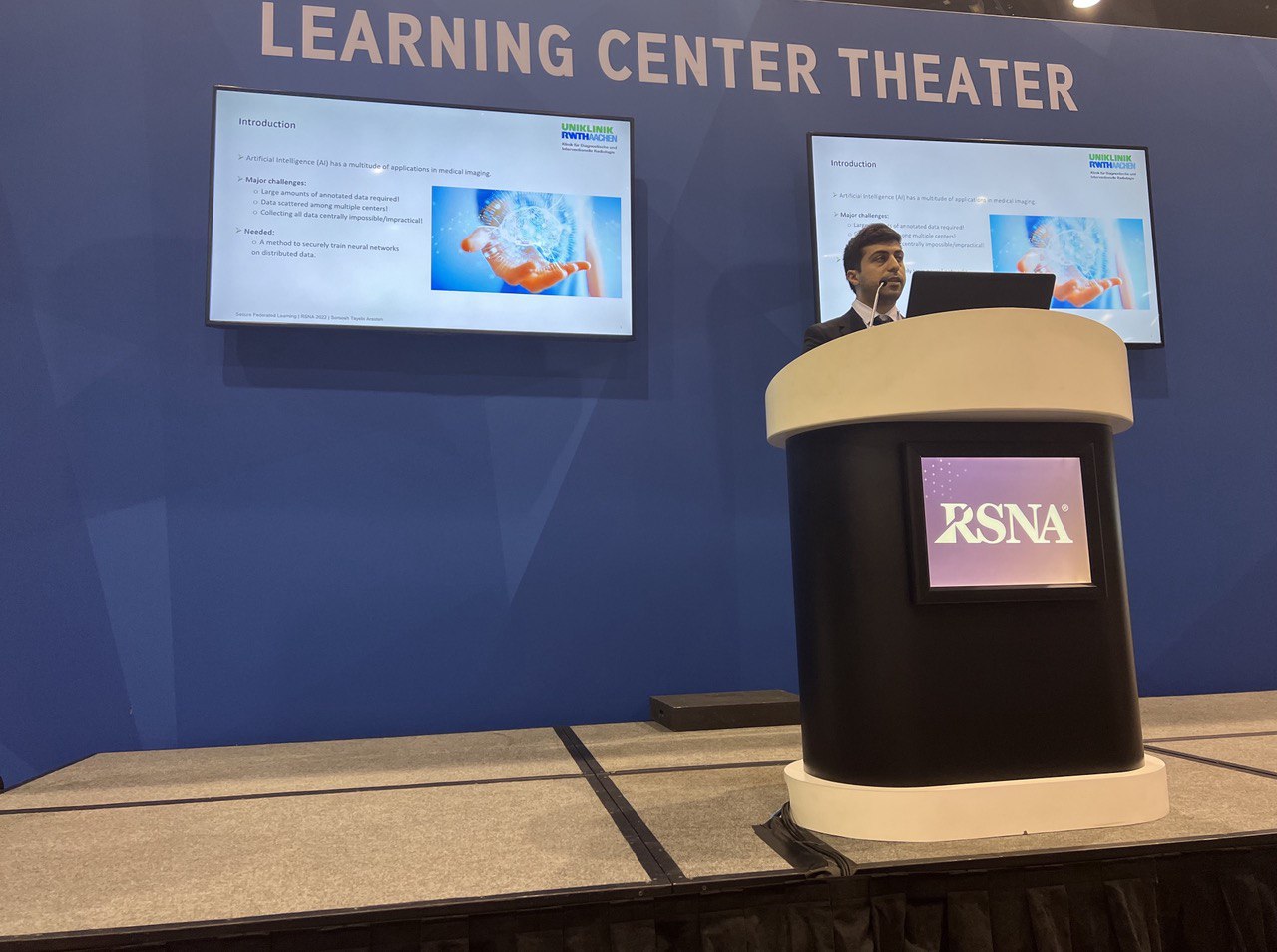 RSNA 2022 presentation