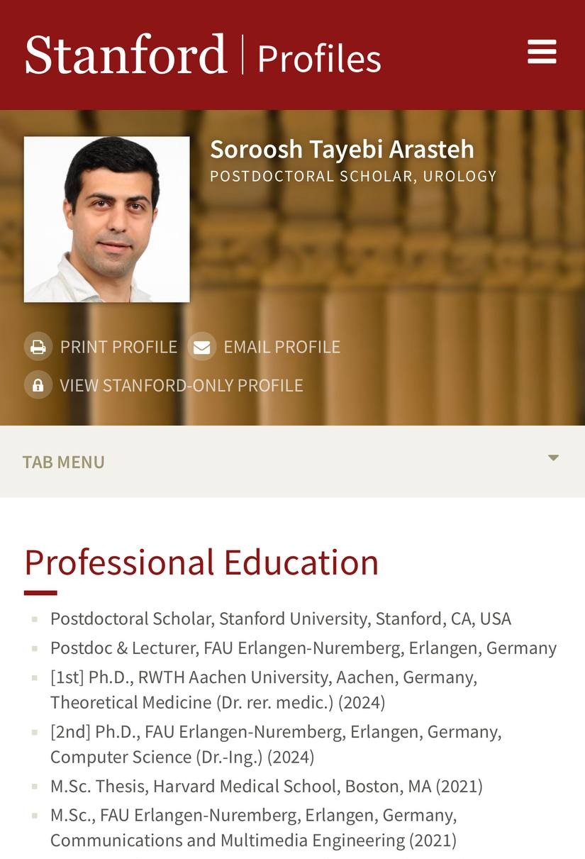 Joined Stanford Urology